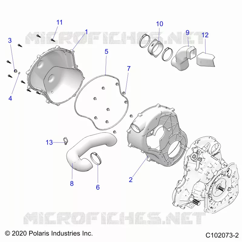 BODY, CLUTCH COVER