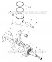 KURBELWELLE AND PISTON ASSEMBLY (4914761476039A)