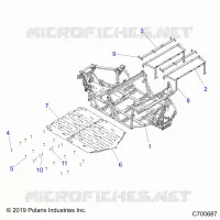 CHASSIS, MAIN FRAME