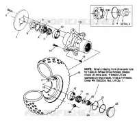 VORDERRAD ASSEMBLY 4x4 300 W958130 (4930183018B006)