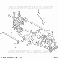 CHASSIS, MAIN RAHMEN