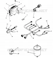 TEILE EFI  500 EFI 0952774, EFI SKS 0952574,   EFI SKS PT 0952974, AND EURO (4929052905D005)