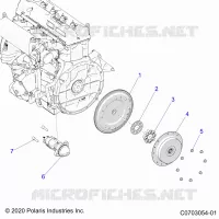 ANLASSER, FLYWHEEL