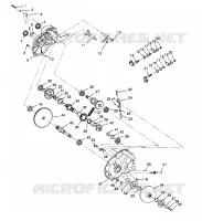 GETRIEBEGEHÄUSE ASSEMBLY 6x6 400L NORWEGIAN N958740 (4930273027D007)