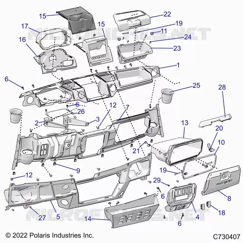 INSTRUMENTENTAFEL