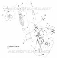 FRONT SUSPENSION STREBE