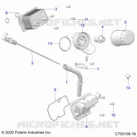ENGINE, DIPSTICK &amp; OIL FILTER
