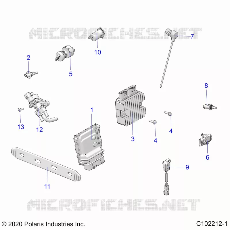 ELEKTRIC, SWITCHES, SENSORS, ECU AND CONTROL MODULES
