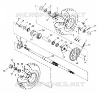 HECKANTRIEB ASSEMBLY SWEDISH 4x4 400L S948140 (4926912691C006)