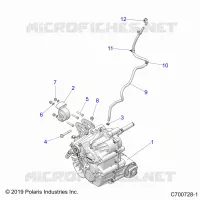 DRIVE TRAIN, MAIN GEARCASE MOUNTING