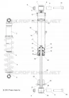 SUSPENSION, IFS SHOCK (INDY SP)(7043861)
