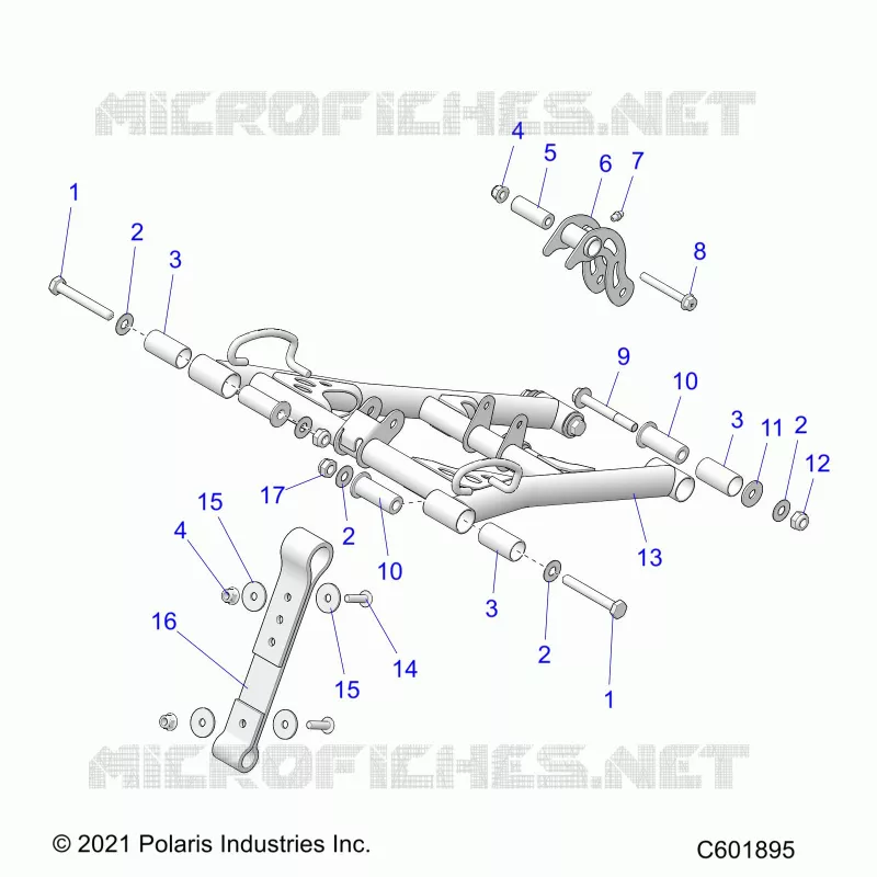 SUSPENSION, FRONT DREHMOMENTARM