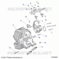 ENGINE, LUFTEINLASS MANIFOLD