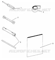 TOOL KIT ULTRA SP 0960678 AND EUROPEAN ULTRA SP E960678 (4937083708D004)