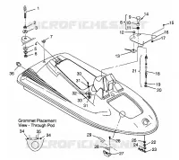 HULL   BODY SLX 780 B964287 and  Intl. SLX 780 I964287 (4937443744A006)