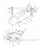 SITZ/GASBEHÄLTER ASSEMBLY 650 (4921312131003A)