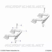 KAROSSERIE HINTEN RACK, HANDGRIPS