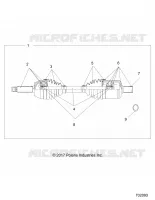 DRIVE TRAIN, GETRIEBE VORNE SHAFT