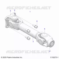 DRIVE TRAIN, PROP HINTERWELLE