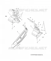 CHASSIS, CLUTCH GUARD AND FOOTRESTS