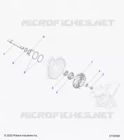MOTOR, WATERPUMP ASSEMBLY