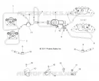 BREMSE LINES AND MASTER CYLINDER