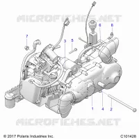 ENGINE, ENGINE AND ÃŒBERTRAGUNG MOUNTING