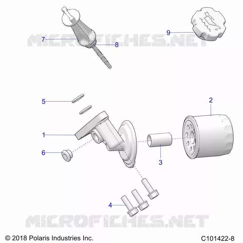 Ã–LFILTER AND DIPSTICK