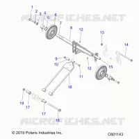 SUSPENSION, HINTER DREHMOMENTARM