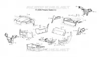 HAUBE, BUMPERS, PANELS, FLOOR AND RACK