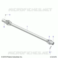 ANTRIEB, PROP SHAFT, FRONT