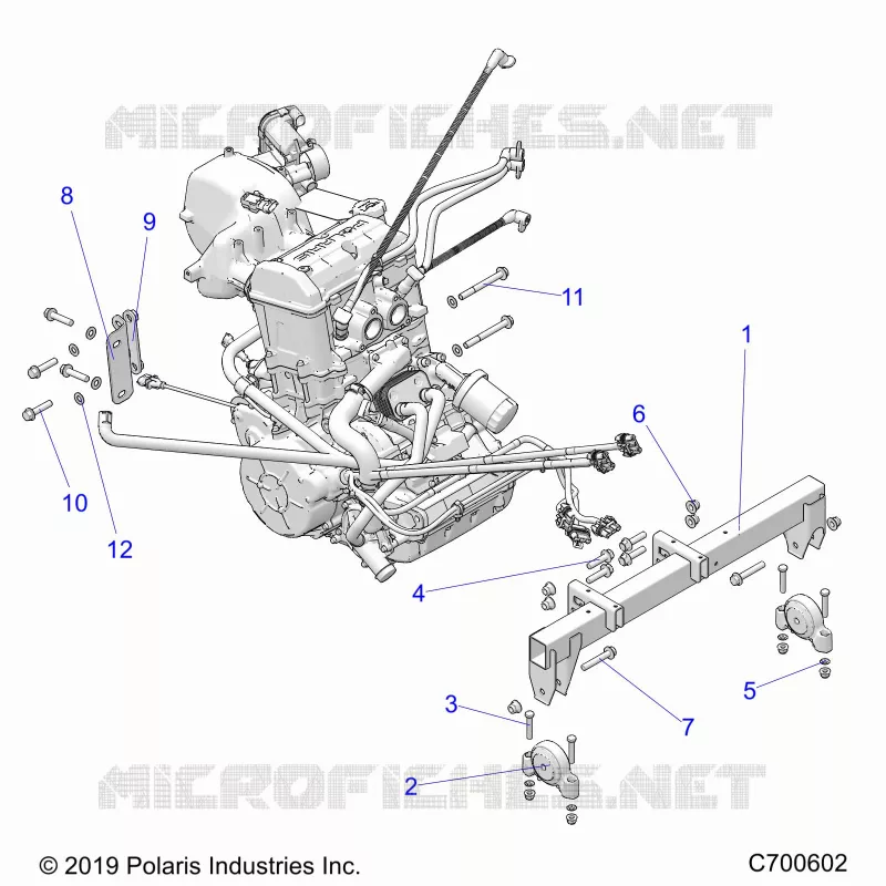 MOTOR, MOUNTING