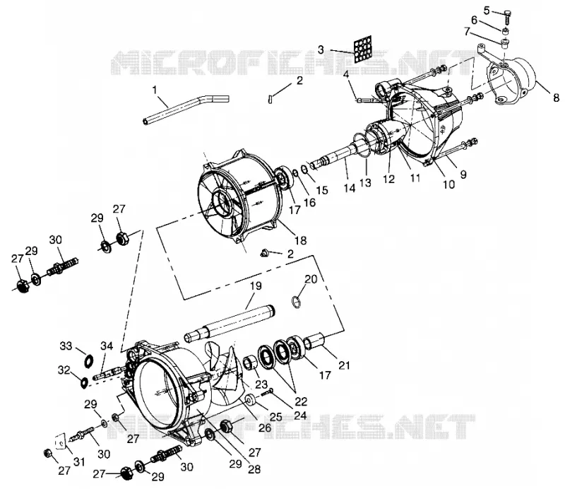 ANTRIEB HURRICANE B964466 and Intl. HURRICANE I964466 (4935733573B003)