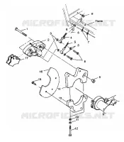 HINTERZangenMontage Scrambler 400 W98BC38C (4947254725C002)