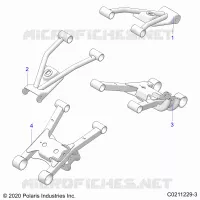 HINTERRADAUFHÃ„NGUNG CONTROL ARMS