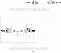 DRIVE TRAIN, GETRIEBE VORNE SHAFT