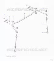 SUSPENSION, REAR STABILISATORSTANGE