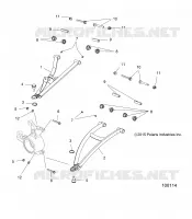 FRONT SUSPENSION A-ARMS