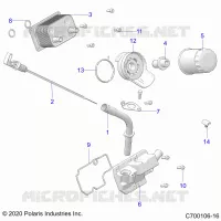 ENGINE, DIPSTICK & OIL FILTER