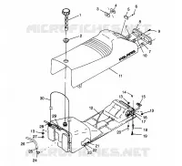 SITZ   GASBEHÄLTER ULTRA SP 0970678 (4938093809A006)