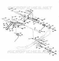 FRONT/HINTER Drehmomentarm Indy Lite/Star Lite (4921332133015A)
