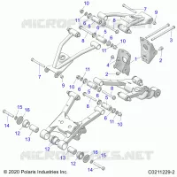 HINTERRADAUFHÃ„NGUNG CONTROL ARM, MOUNTING