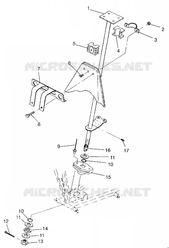 Lenksäule Trail Boss W968527 (4935883588B005)
