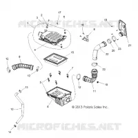 MOTOR, LUFTEINLASS SYSTEM