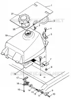 TREIBSTOFF TANK BIG BOSS 6X6 400L W97AE38A (4940814081A013)