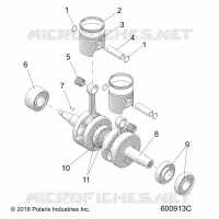 ENGINE, PISTON &amp; CRANKSHAFT