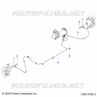 VORDERBREMSE BRAKE LINE
