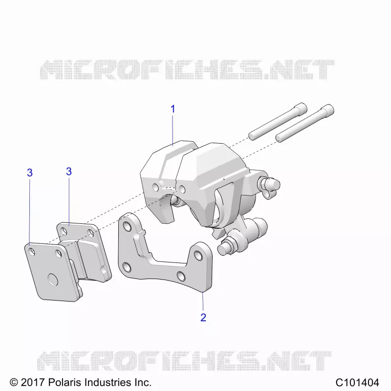 BRAKES, BREMSZANGE VORNE
