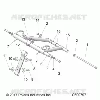 SUSPENSION, FRONT DREHMOMENTARM