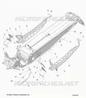 CHASSIS, CLUTCH GUARD, FOOTRESTS, AND RUNNINGBOARDS